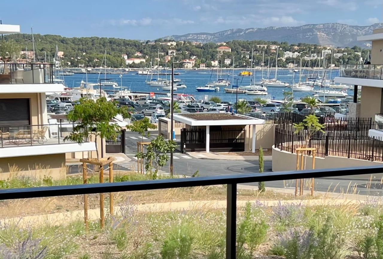 Apartamento L'Apart'83 - T2 Classe 5 Etoiles - Belle Vue Sur La Baie Du Lazaret Saint-Elme Exterior foto